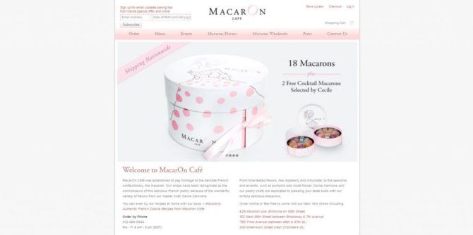 macaron home page