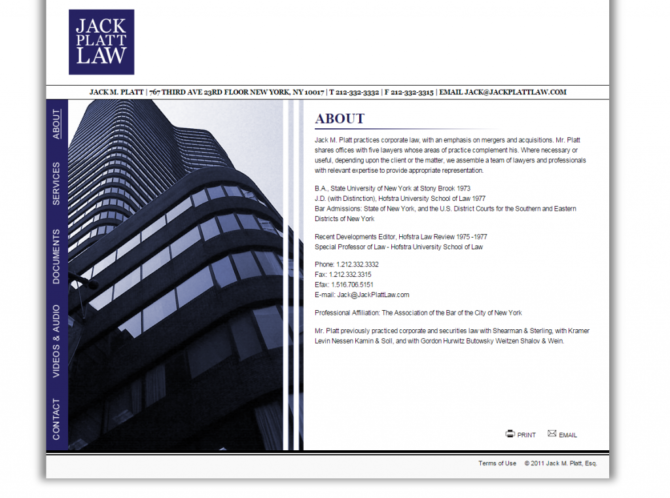 jack platt law website