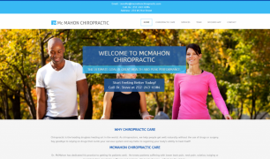 mcmahon chiropractic website