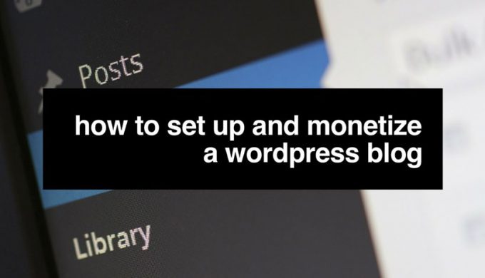 WordPress monetization